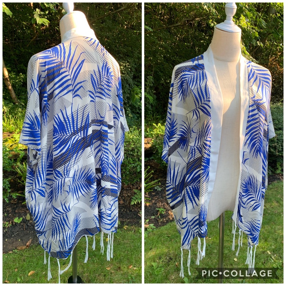 Fringed Palm Kimono
